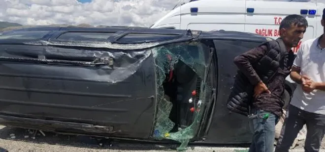 Ağrı'da hafif ticari araç devrildi: 1 çocuk öldü, 6 kişi yaralandı