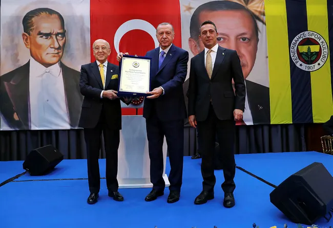 Ali Koç: Cumhurbaşkanımız Erdoğan’ın desteğiyle Kenan Evren Lisesi Fenerbahçe’ye devredildi