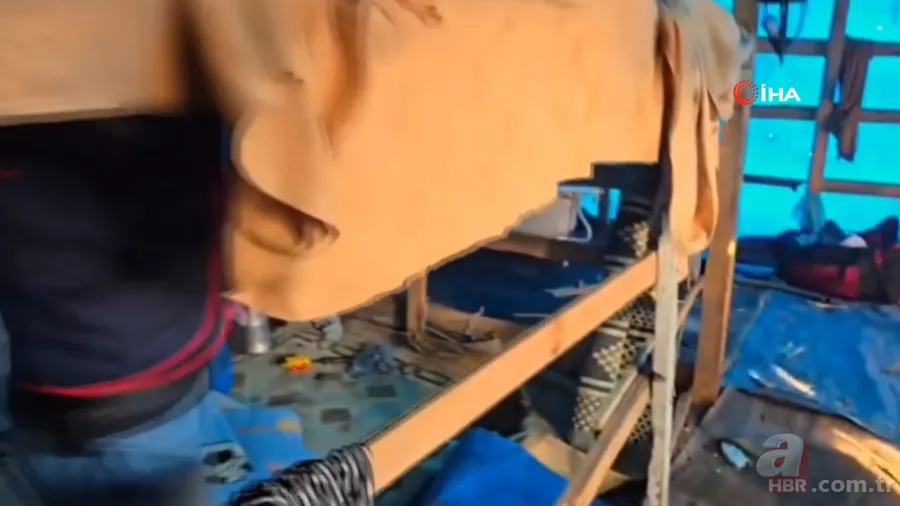 Çadırın içindeki çukurdan çıkan şoke etti 2