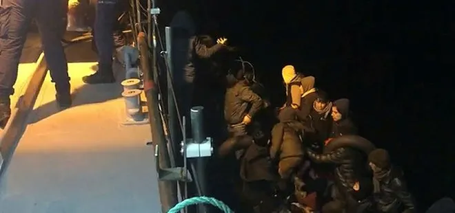 Sahil Güvenlik ekipleri, Çanakkale’de 36 düzensiz göçmen yakalandı