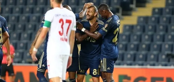 Fenerbahçe: 1 - Sivasspor :0 | MAÇ SONUCU Kupa Fenerbahçe’nin