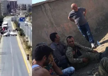 Yüksekova'da asker ve polis araçları çarpıştı: 4 yaralı