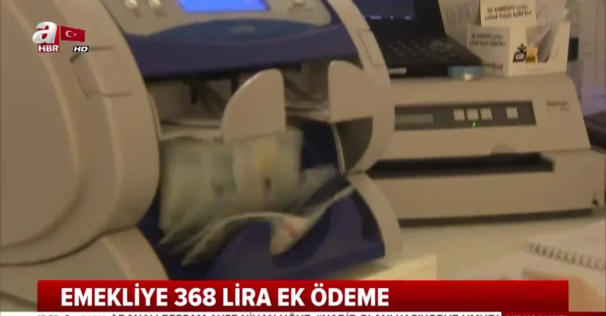 Emekliye 368 TL ek ödeme |Video