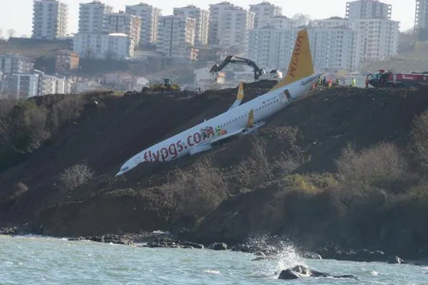 162 yolculu uçak Trabzon'da pistten çıkmıştı! Kaptan pilotun ifadesi ortaya çıktı - 1