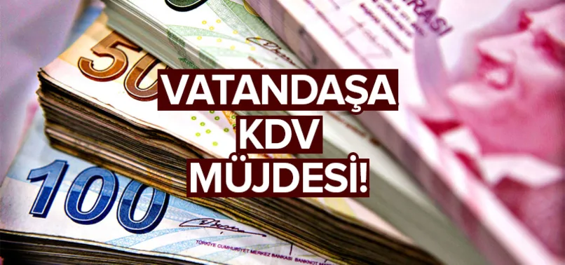 Vatandaşa KDV müjdesi! Aşı detayı dikkat çekti