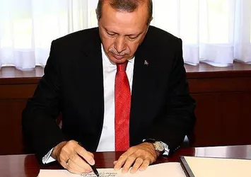 Cumhurbaşkanı Erdoğan'dan kanun onayı!