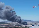 Tuzlada fabrika yangını
