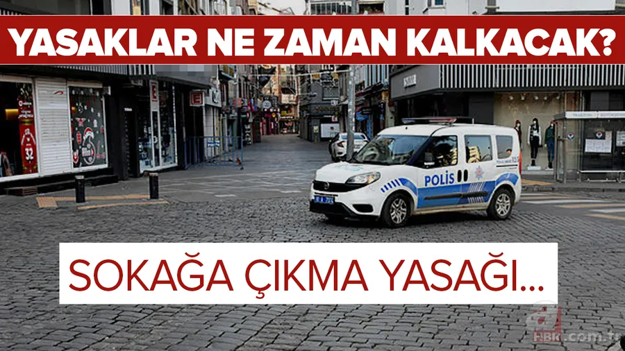 Normalleşme 15 Şubat'ta mı başlıyor? Yasaklar ne zaman kalkacak? Hafta içi ve hafta sonu sokağa çıkma yasağı... 1
