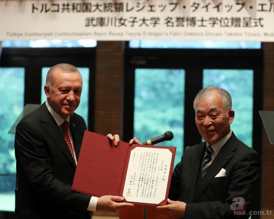 Başkan Erdoğan Japonya'da çay seremonisine katıldı 20