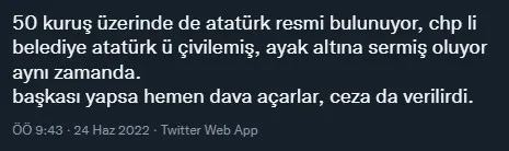 1656054549977.jpg CHP'li İBB'den milli değerlere saygısızlık! Üzerinde Atatürk ve ay yıldız bulunan madeni parayı vida pulu yaptılar - 4