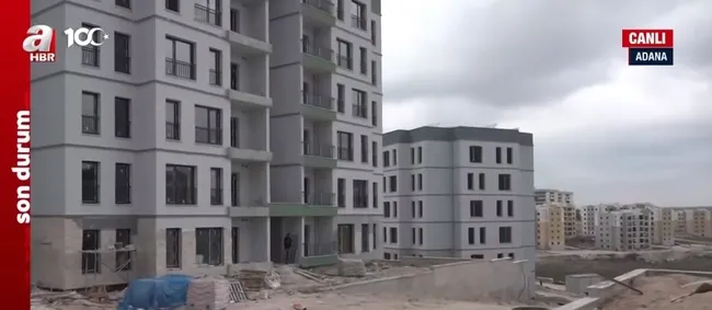 Deprem konutları yükseliyor! Adana’da konutlar ne zaman teslim edilecek?