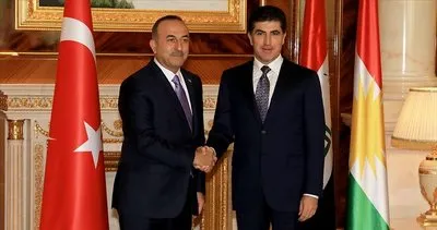Son dakika: Dışişleri Bakanı Mevlüt Çavuşoğlu Neçirvan Barzani ile görüştü