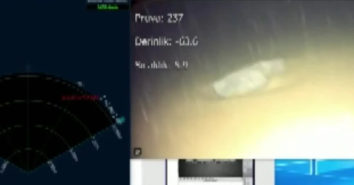 Van’da batan tekne enkazından ilk görüntü!