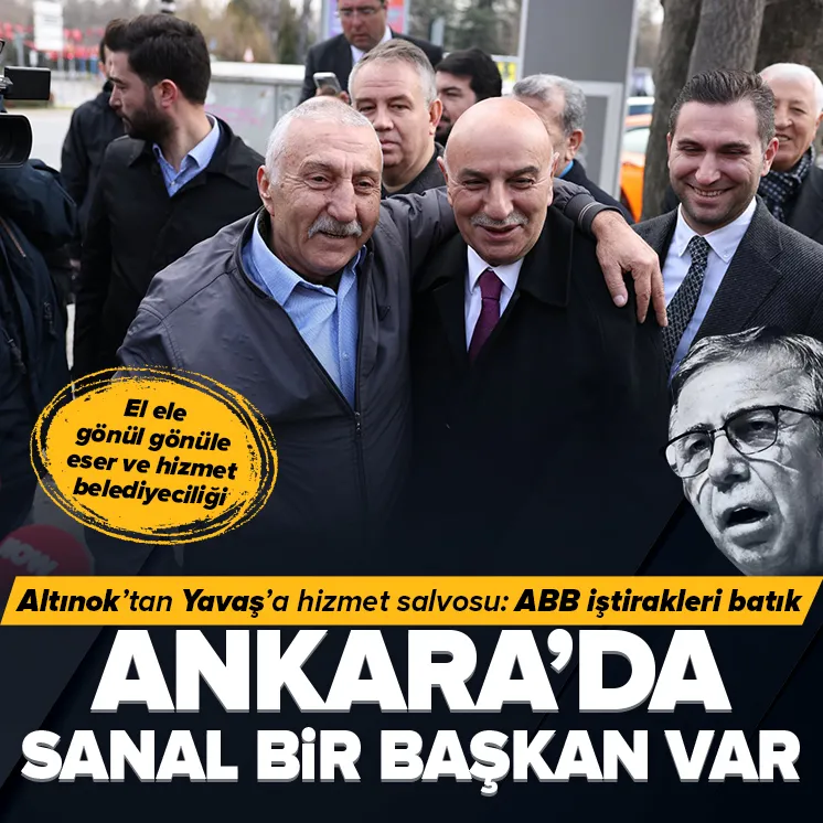 Altınoktan Mansur Yavaşa hizmet salvosu