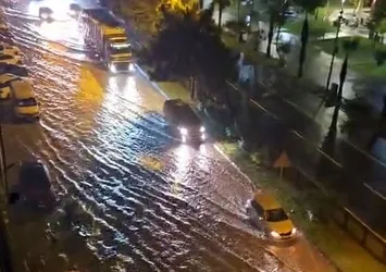 Ordu'da sağanak hayatı olumsuz etkiledi!