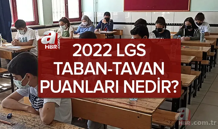 LGS puan hesaplama: 2022 LGS baraj puanı nedir? MEB 2022 LGS lise taban puanları, yüzdelik dilimleri açıklandı mı? 1