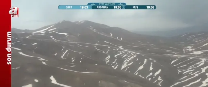 A Haber Van-İran sınırındaki duvar hattını görüntüledi