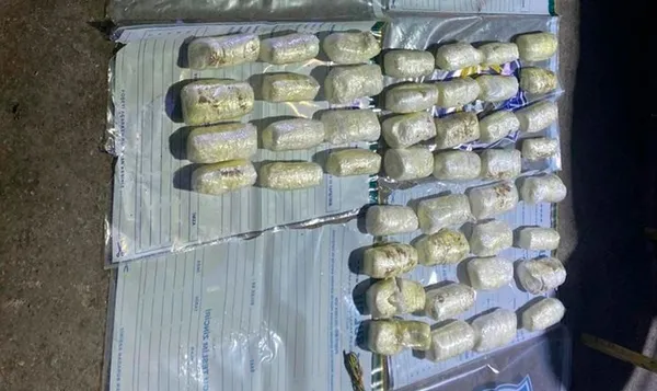 Polis memuru Hakkari'de onlarca kilogramlık patlayıcı ile yakalandı - 1