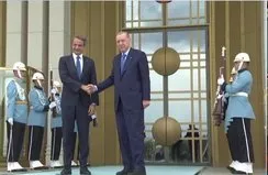 Erdoğan, Miçotakis ile görüşüyor!