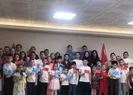 Kırım Türkü çocuklardan Emine Erdoğana teşekkür