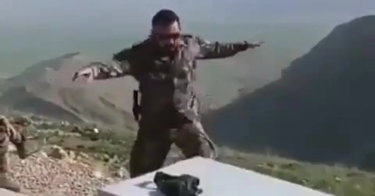 İşte Şehit Veli Kabalay'ın son görüntüsü! Efeler gibi zeybek oynamış