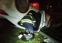 Hatay'da takla atan otomobildeki bebek öldü