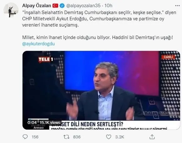 Son dakika: CHP'li Aykut Erdoğdu'dan skandal sözler! AK Parti'ye destek verenleri hedef aldı: Millete ihanettir - 2