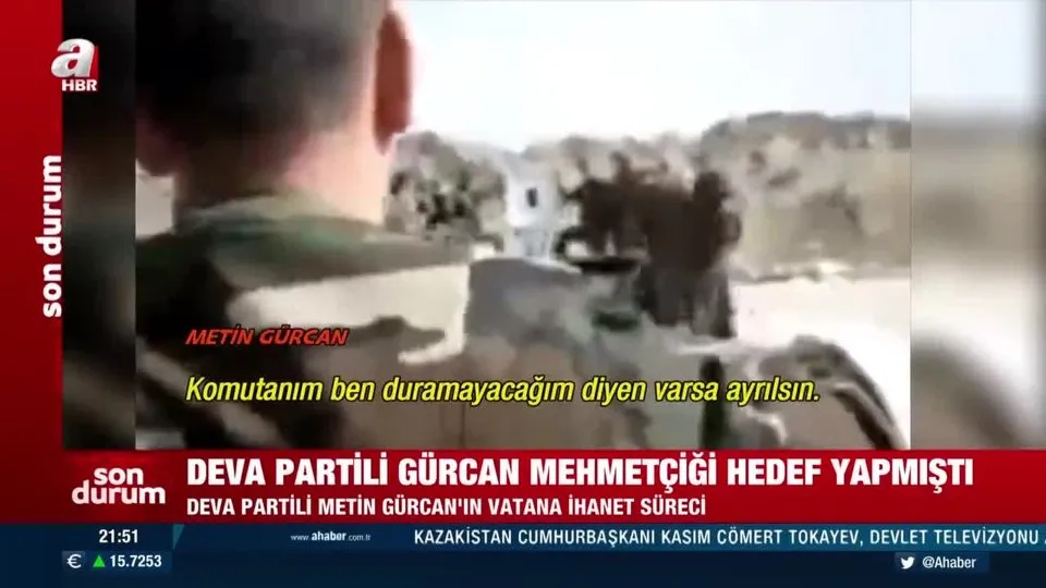 DEVA Partili Metin Gürcan Türk askerini hedefe koydu