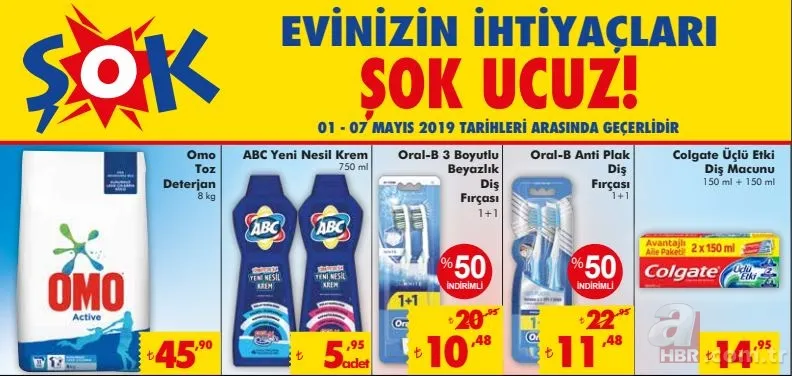 Şok aktüel ürünler kataloğu 1-7 Mayıs ile Ramazan sofraları kuruluyor! ŞOK indirimli ürünler bu hafta 17