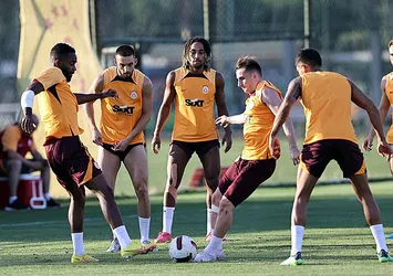 Galatasaray Olimpija Ljubljana maçının hazırlıklarını sürdürdü!