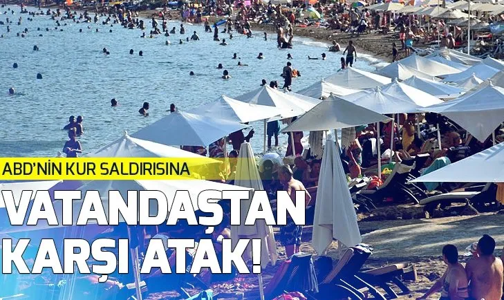 ABD’nin kur saldırısına vatandaştan karşı atak