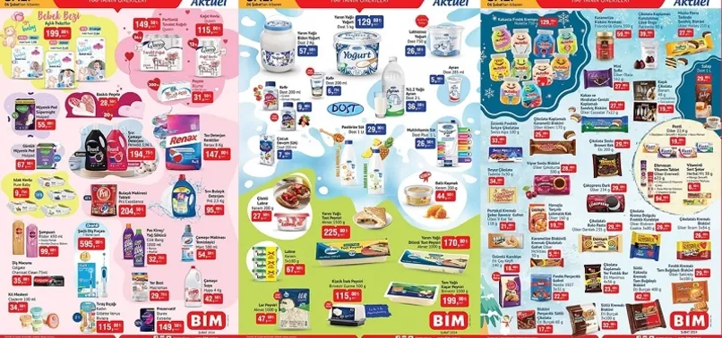6 Şubat BİM aktüel ürünler kataloğu belli oldu! Haftaya BİM’de hangi ürünler uygun fiyattan satışa sunulacak?