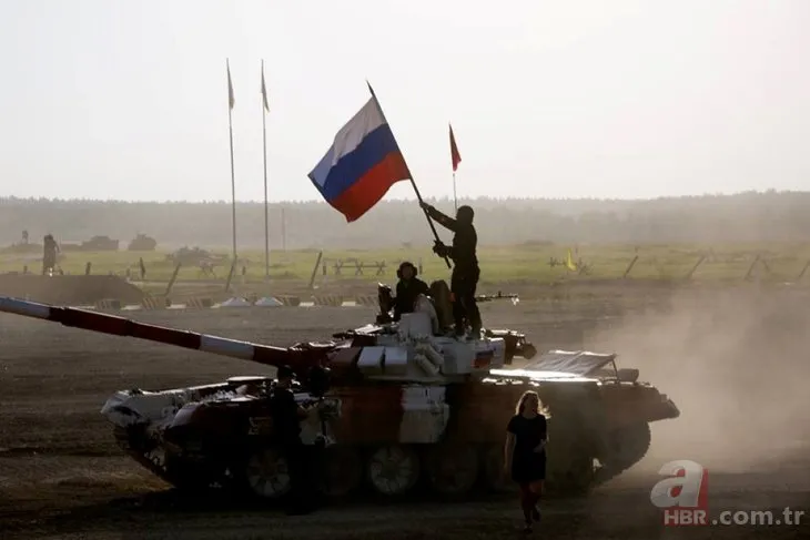 Tank Biathlon’da Rus ordusu şampiyon oldu