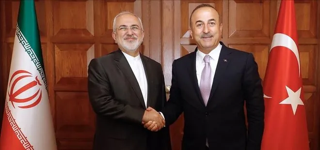 Dışişleri Bakanı Mevlüt Çavuşoğlu, İran Dışişleri Bakanı Cevad Zarif ile görüştü