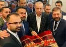 Erdoğan’a akşam yemeği ve halı hediyesi