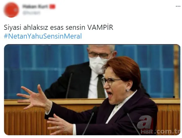 Meral Akşener Başkan Erdoğan'ı bebek katili Netanyahu'ya benzetti! Sosyal medya ayaklandı: #NetanYahuSensinMeral 13