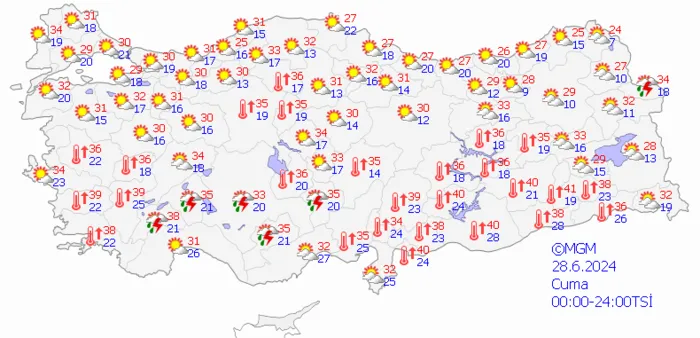 1719233264374.png Daha da kavrulacağız! Sıcaklıklar 5-10 derece artacak! Meteoroloji'den İstanbul, Ankara ve İzmir uyarısı... - 7