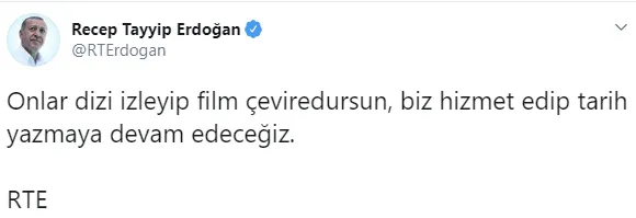 Son dakika: Başkan Erdoğan’dan sert tepki: Hizmet edip tarih yazmaya devam edeceğiz