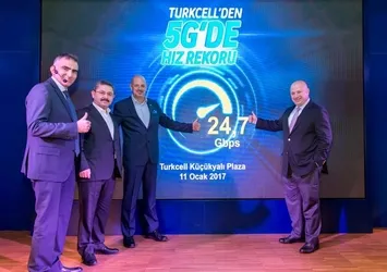 Turkcell 5G’de hız rekoru kırdı