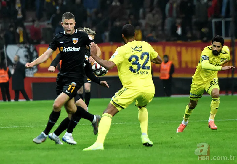 Ersun Yanal'dan önemli değişiklik! İşte Fenerbahçe-Kayserispor maçı ilk 11'i 2