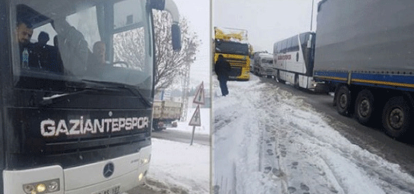 Gaziantepspor'a kar engeli