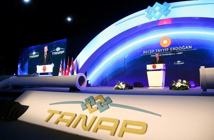 Tarihi TANAP projesi açıldı
