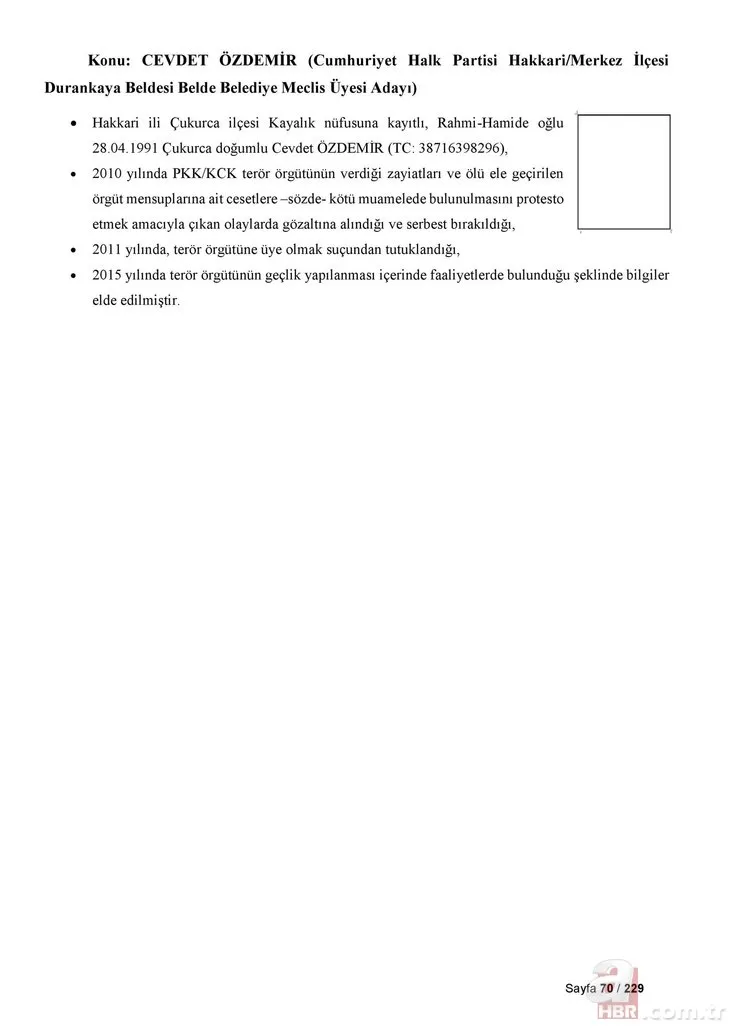 CHP listelerinde PKK'lı kaynıyor! İşte terörle bağlantılı 229 CHP'li isim!