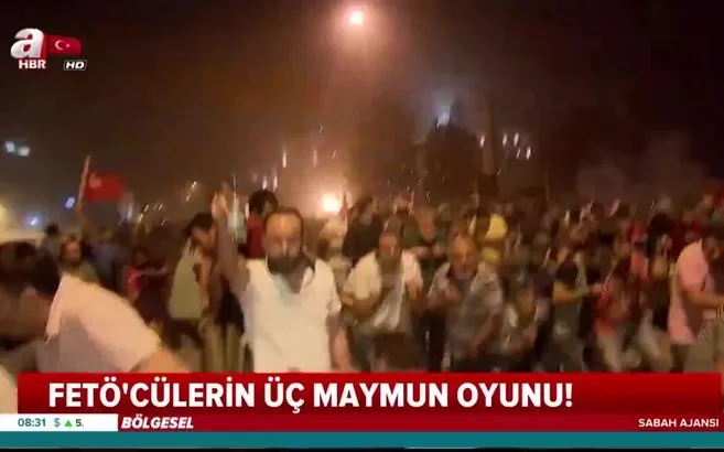 FETÖ'cülerin üç maymun oyunu