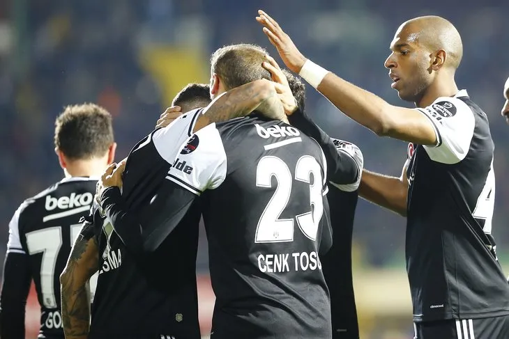 Aytemiz Alanyaspor - Beşiktaş maçından kareler