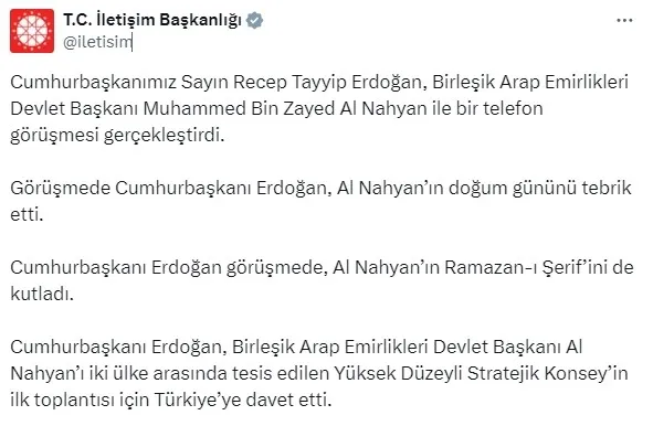 baskan-erdogandan-kritik-gorusme-1710183831483.jpg Başkan Erdoğan BAE Devlet Başkanı Al Nahyan ile görüştü: Türkiye'ye davet etti - 1