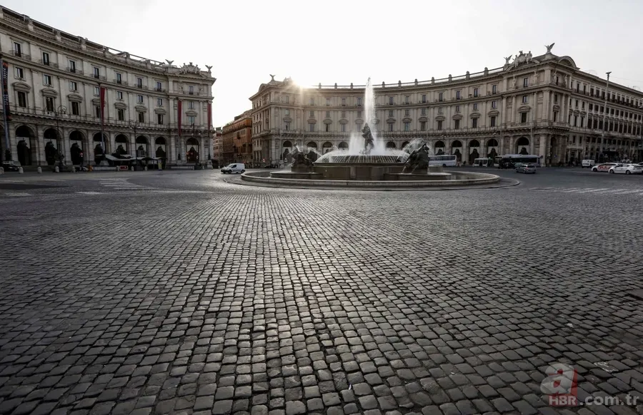İtalya'dan korkunç koronavirüs bilançosu! İtalya sokaklarından ilginç kareler... 18