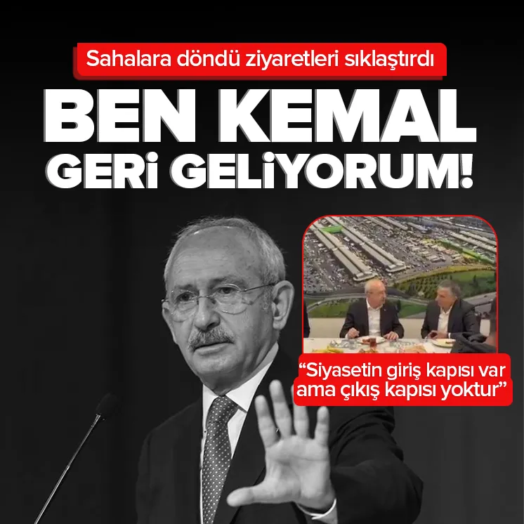 Kılıçdaroğlu sahalara geri döndü esnaf ziyaretini sıklaştırdı!