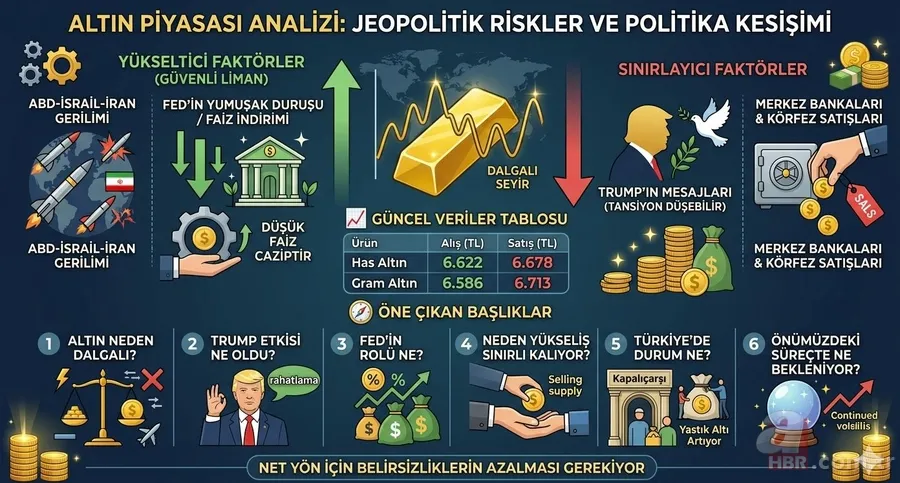 Piyasalarda savaş depremi: Gram altın nereye koşuyor? 11