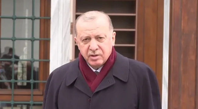 Başkan Erdoğan’dan cuma namazı çıkışında önemli açıklamalar